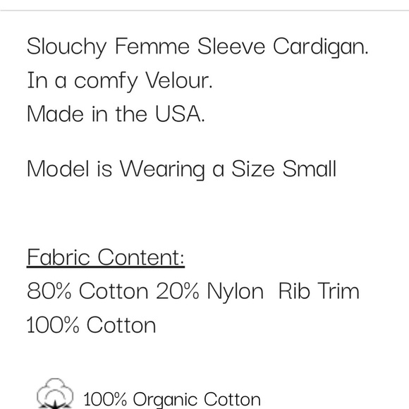 WILT Women’s Sz M Slouchy Femme Sleeve Velour Cardigan
SKU: W996191-COBALT-XS-C - Picture 5 of 6